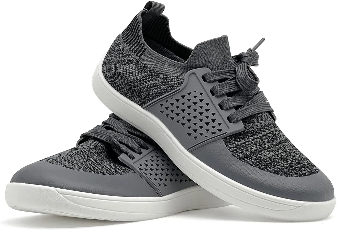 rosyclo Barefoot Shoes for Women and Men, Wide Toe Walking Shoes Minimalist Zero Drop Breathable Width Casual Fashion Sneakers Tennis Footwear, Purple
