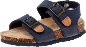 Rugged Bear Boys Summer Casual Adjustable Strap Cork Sandals