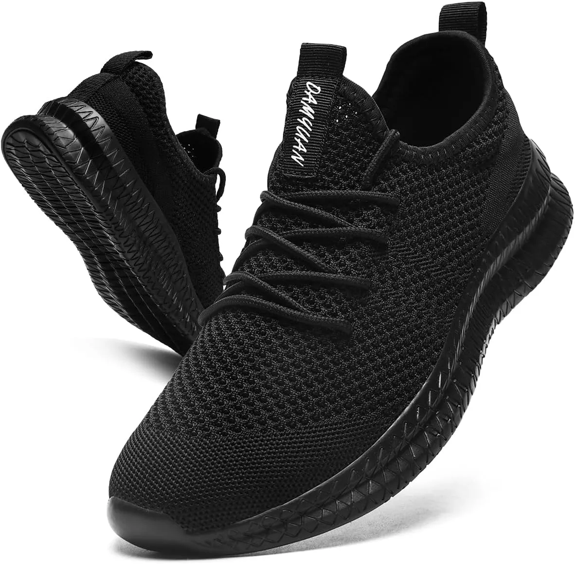 Running Shoes for Men Casual Slip On Tennis Walking Gym Workout Shoes Lightweight Breathable Non Slip Hiking Sport Athletic Fashion Sneakers
