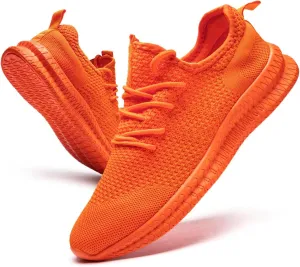 Running Shoes for Men Casual Slip On Tennis Walking Gym Workout Shoes Lightweight Breathable Non Slip Hiking Sport Athletic Fashion Sneakers