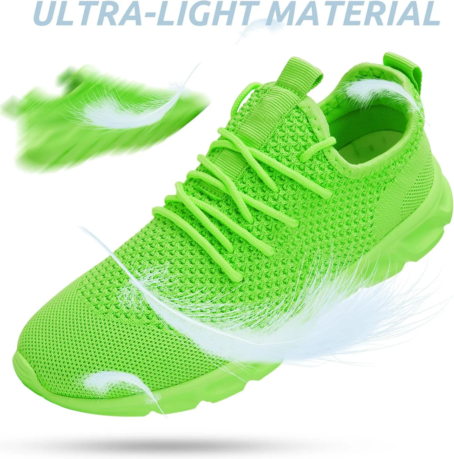Running Womens Shoes Fashion Walking Sports Gym Tennis Breathable Slip on Ladies Non Slip Lightweight Jogging Sneakers