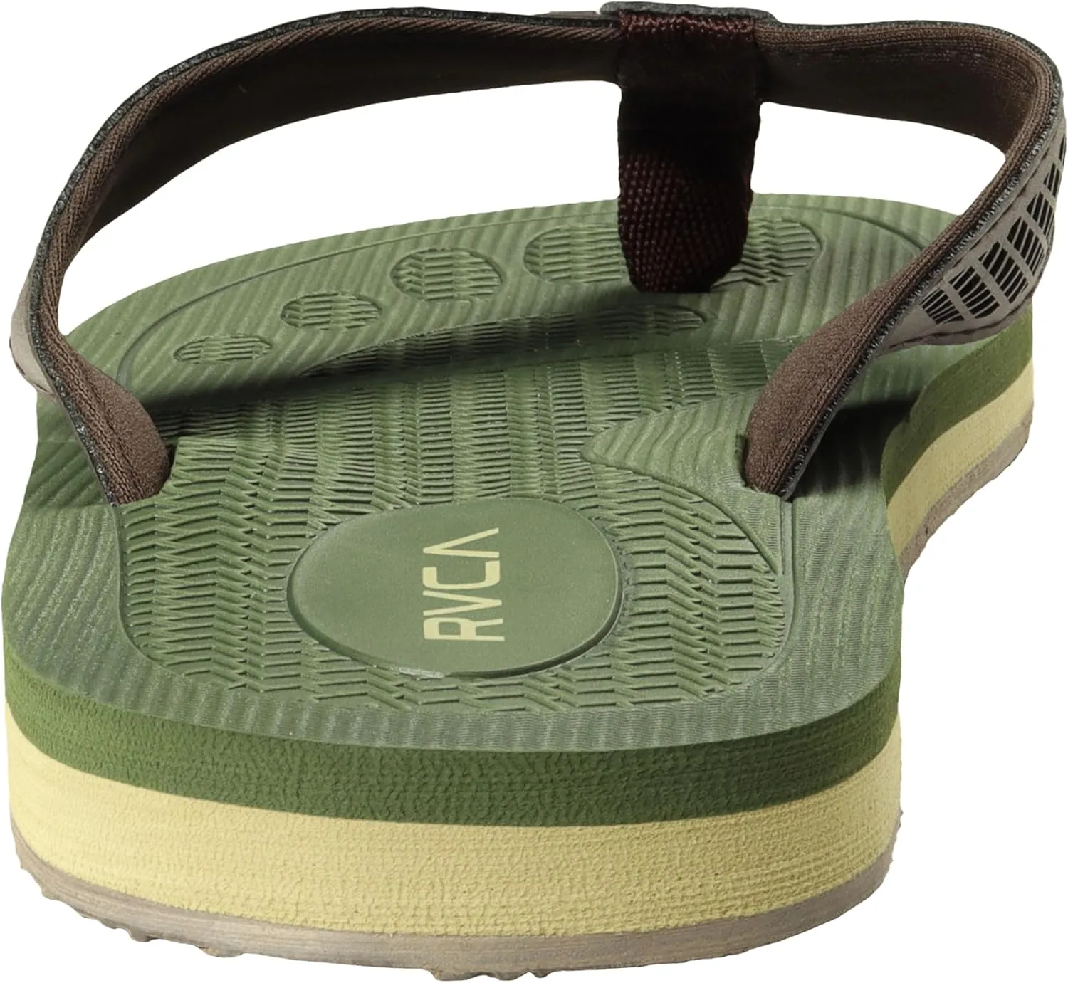 RVCA Perforated T-Bar Sandals - Breathable, Cushioned, and Durable Footwear
