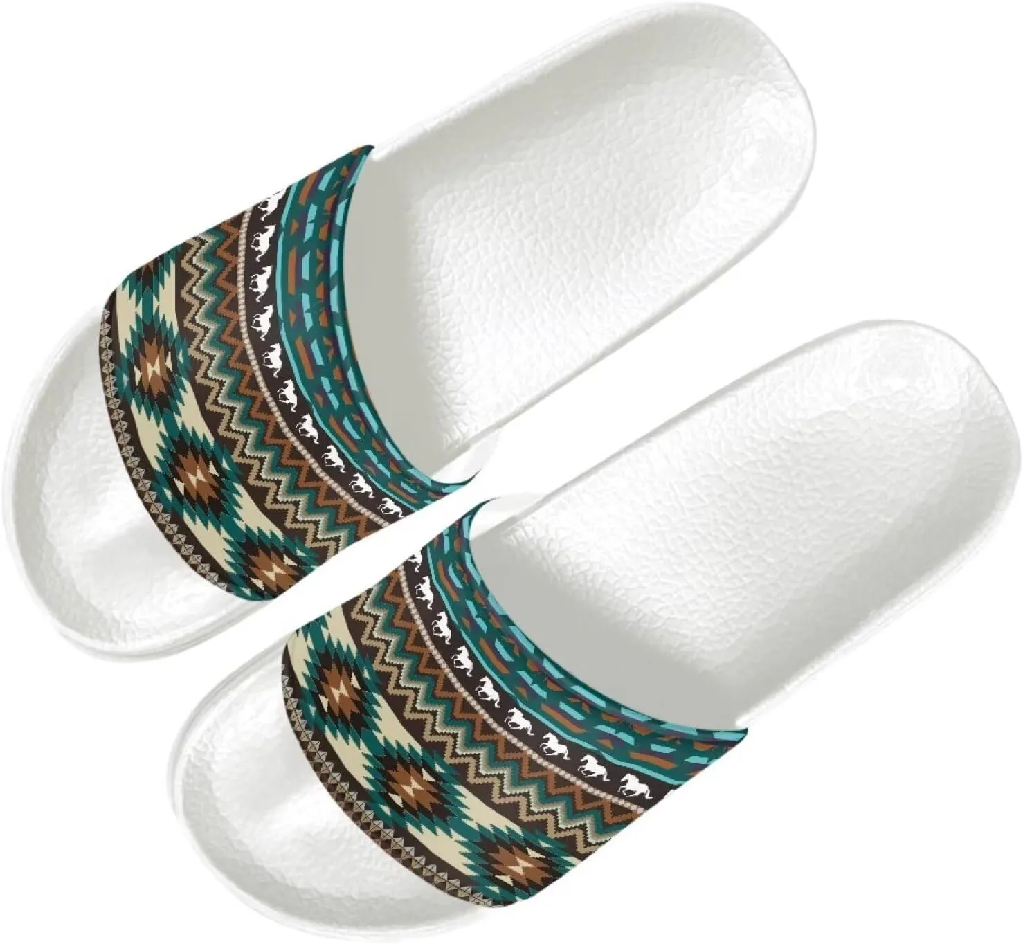 Sandals Slides for Men Cool Summer Slippers Casual Beach Slides Non Slip Bathroom Slippers