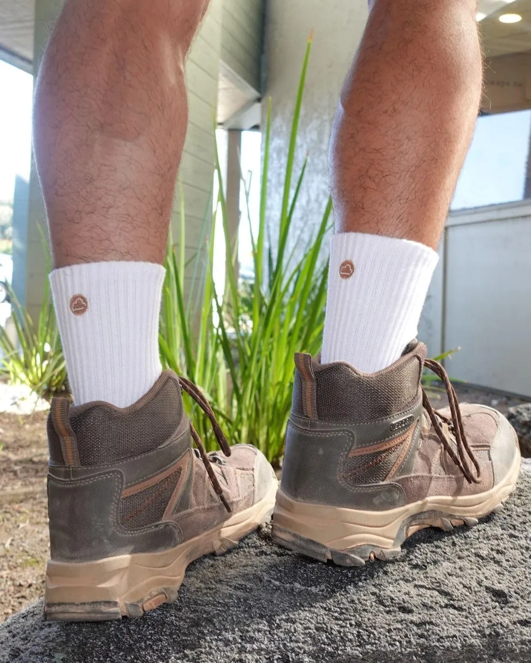 SHEZZA Anti-Blister Cushion Heel Padded Crew Sock-Breathable,Comfortable-seen on TikTok