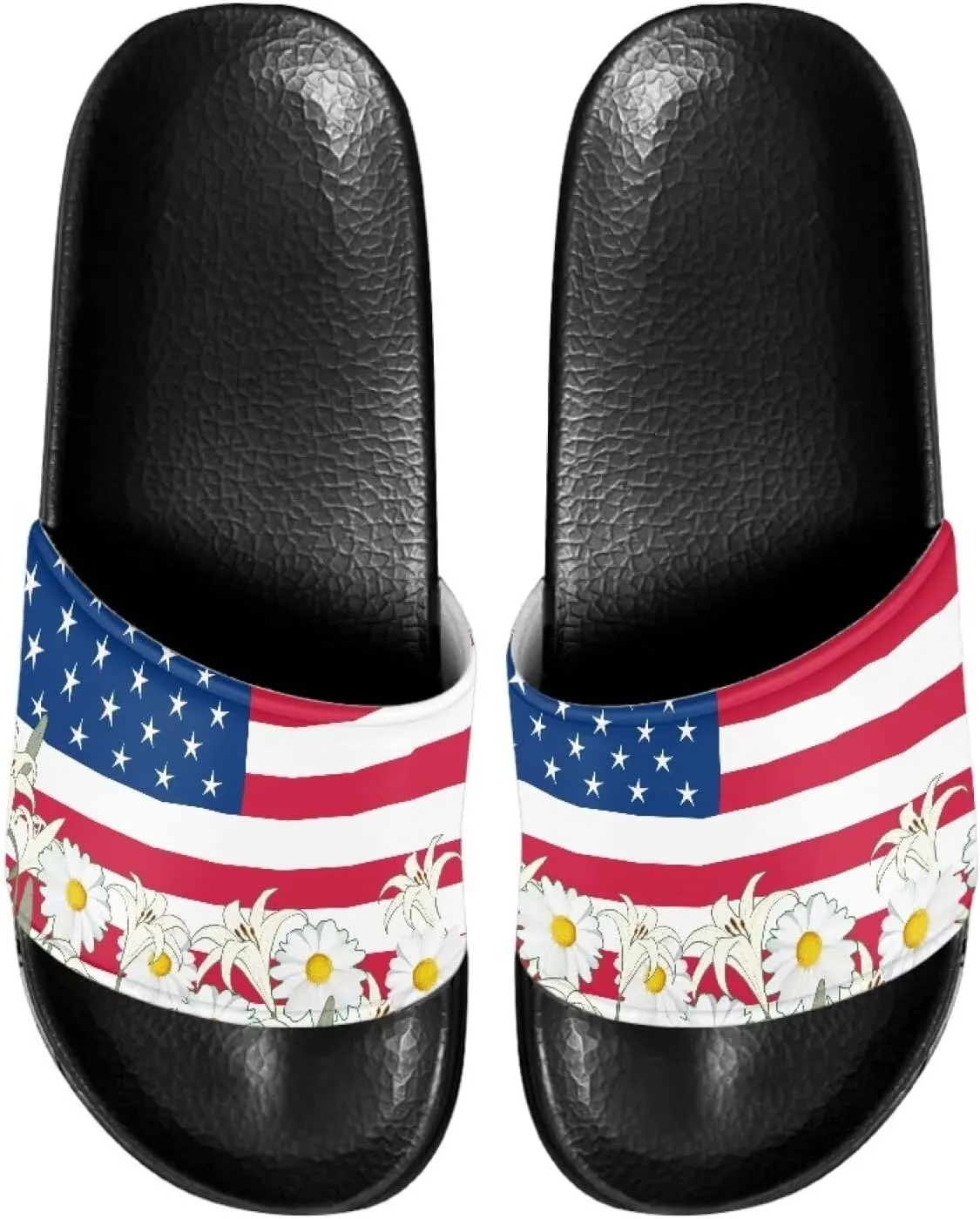 Slippers for Women House Slippers Bathroom Sandals Comfort Lightweight Indoor Non-Slip Single Band Shower Shoes
