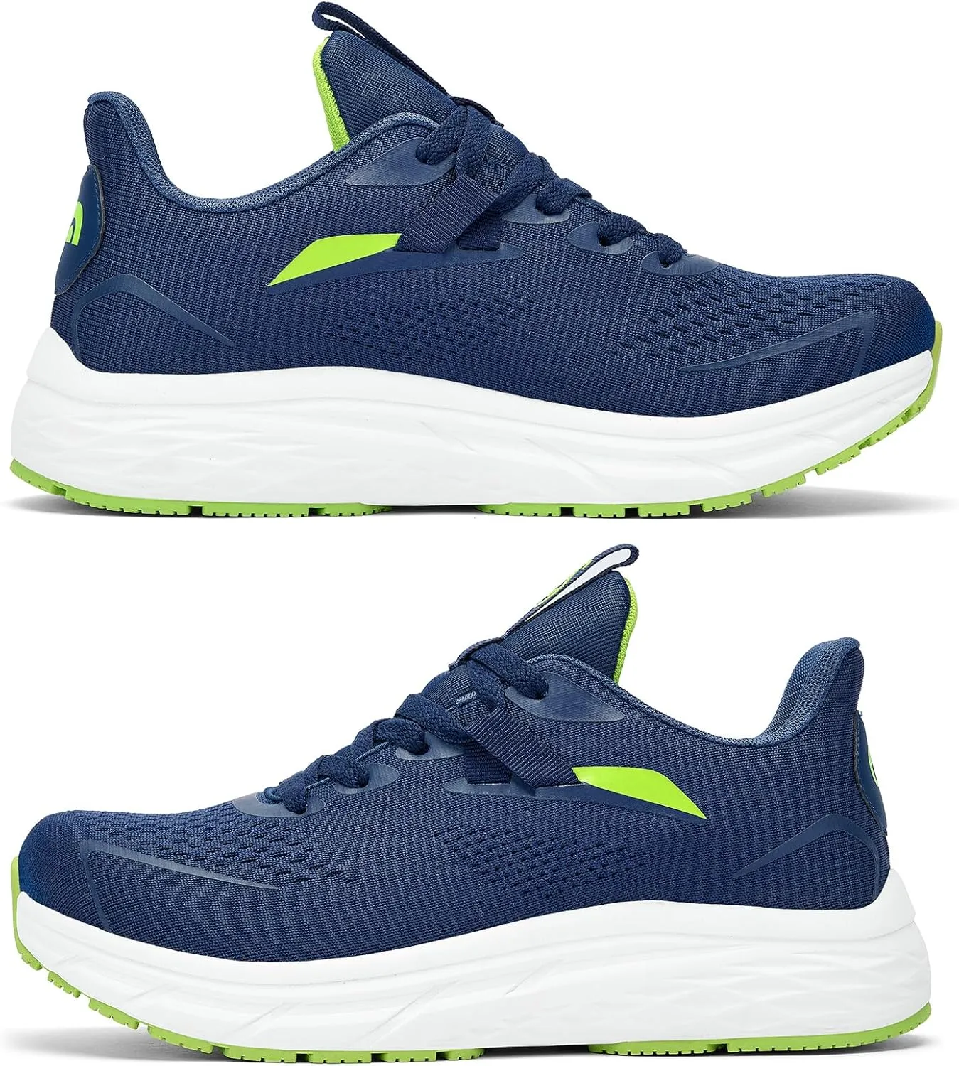 Slow Man Wide Toe Box Mens Walking Sneakers Wide Width Running Shoes Gym Workout Tennis Shoes for Wide Feet