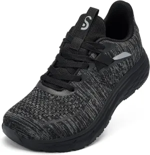 Slow Man Wide Toe Box Mens Walking Sneakers Wide Width Running Shoes Gym Workout Tennis Shoes for Wide Feet