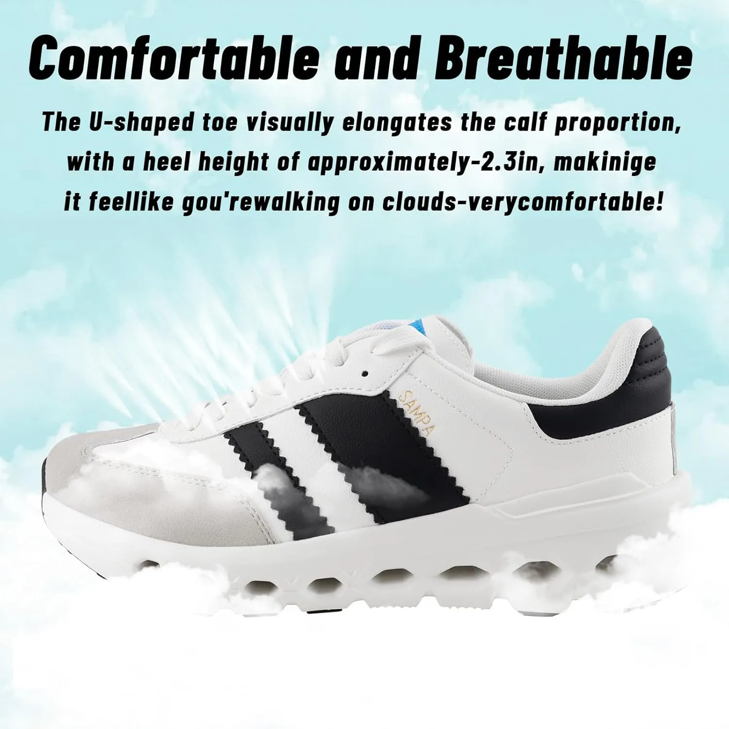 Sneakers for Women Men Non-Slip Work Shoes Casual Lace-Up Tennis Shoes Womens Fashion Sneakers - Lightweight Arch Support All-Day Comfort Sneakers