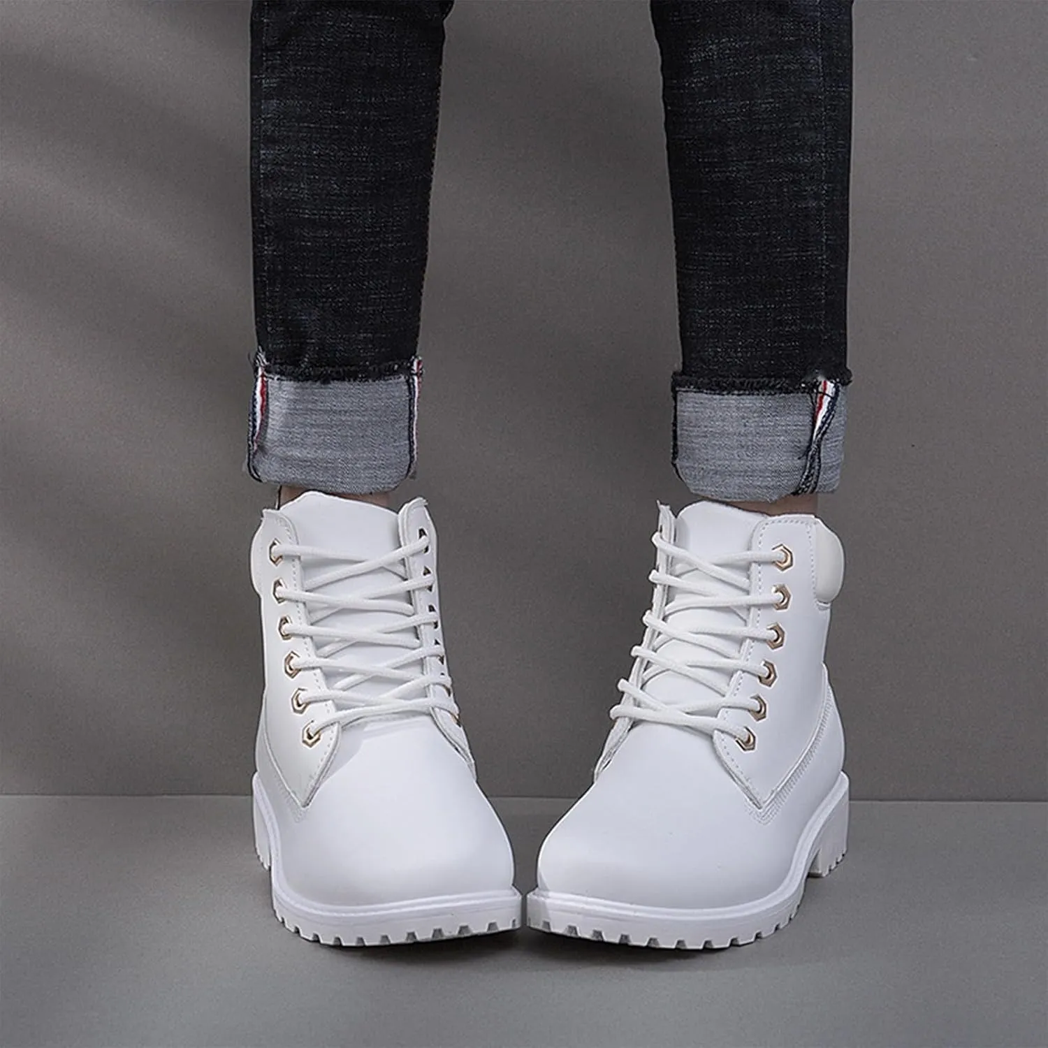Snow Shoes For Women Cute Winter Boots Women Outdoor Ski Boots Thickening Extra Wide with Boots Women