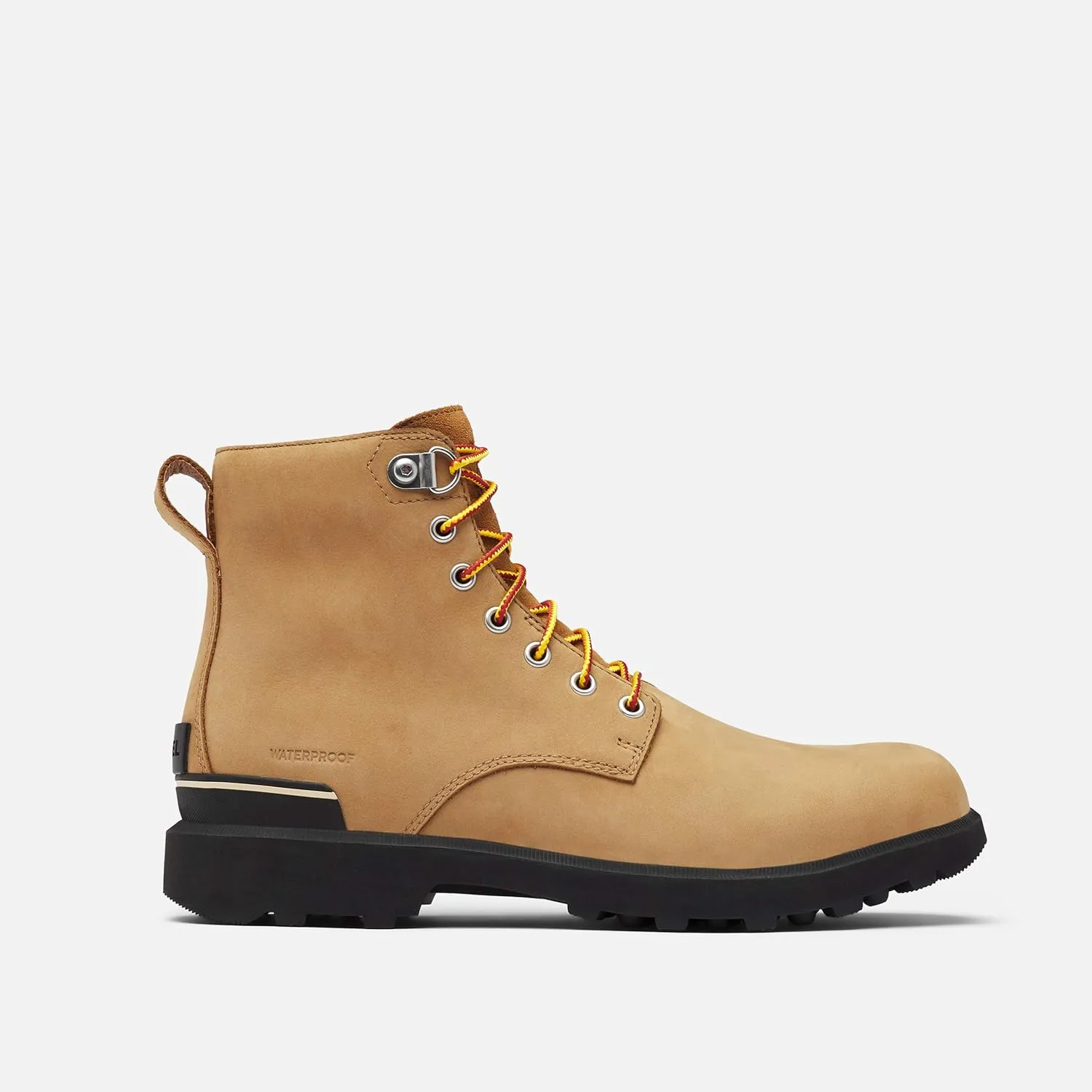 Sorel Men's Caribou Six WP Boot - Harsh Conditions - Waterproof - Buff