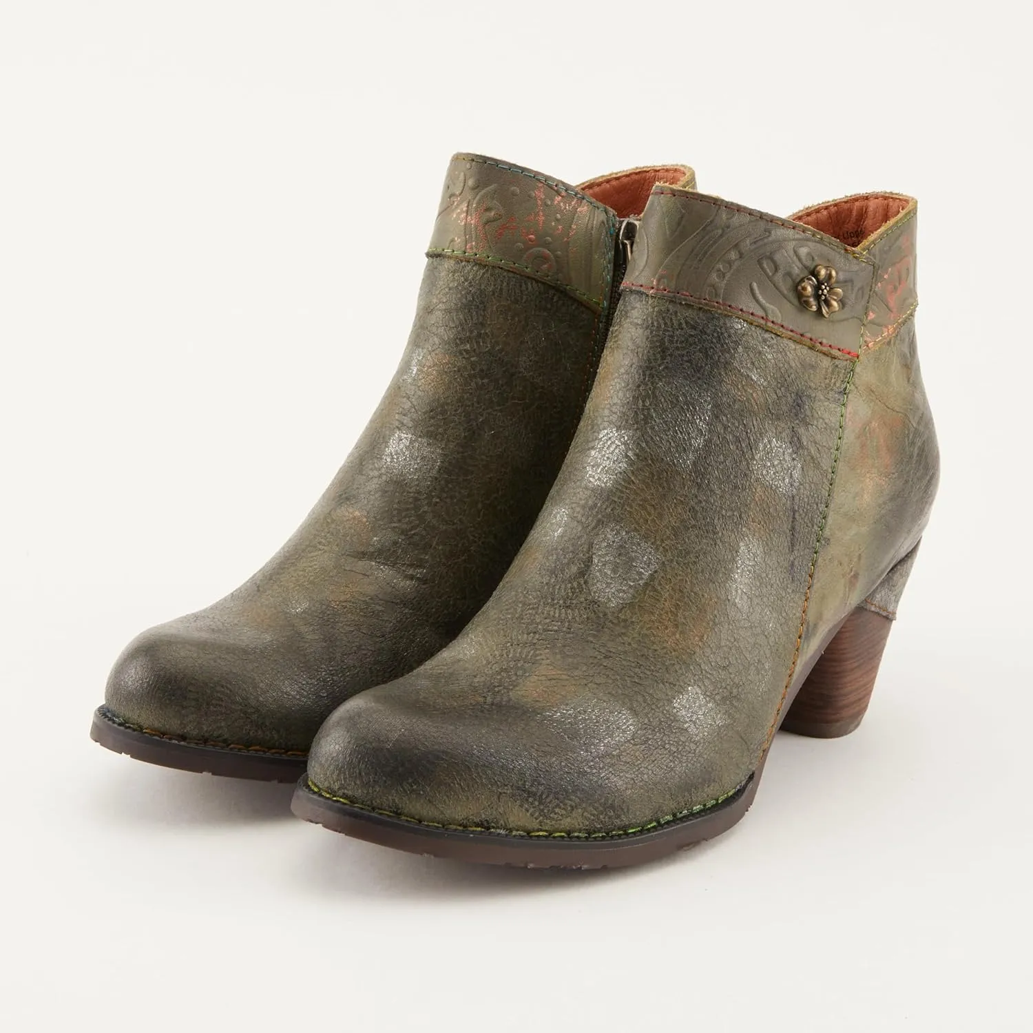 Spring Step L'Artiste Bestlove Ankle Boot for Women Casual Boots Cushion Footbed