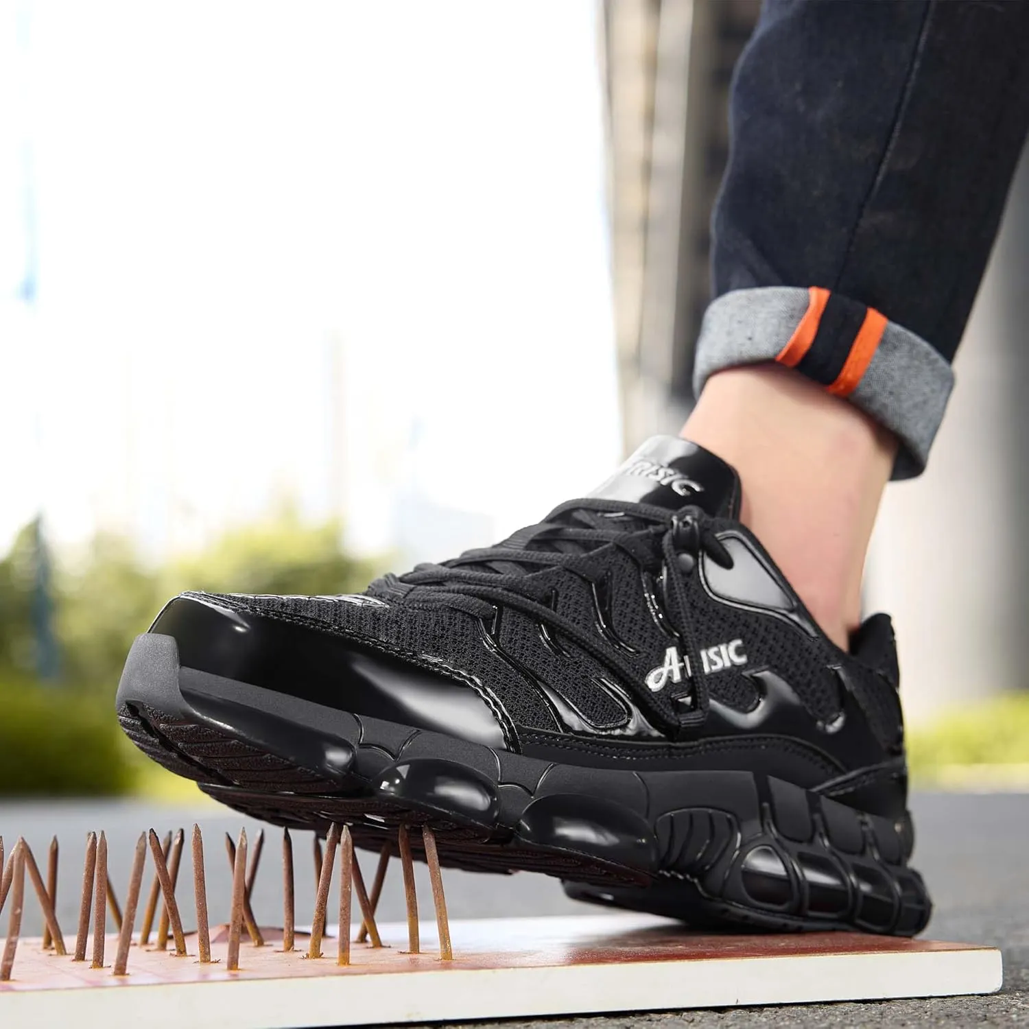Steel Toe Shoes for Men Safety Composite Toe Sneakers Men Lightweight Tennis Work Shoes Construction Zapatos de Seguridad para Hombres