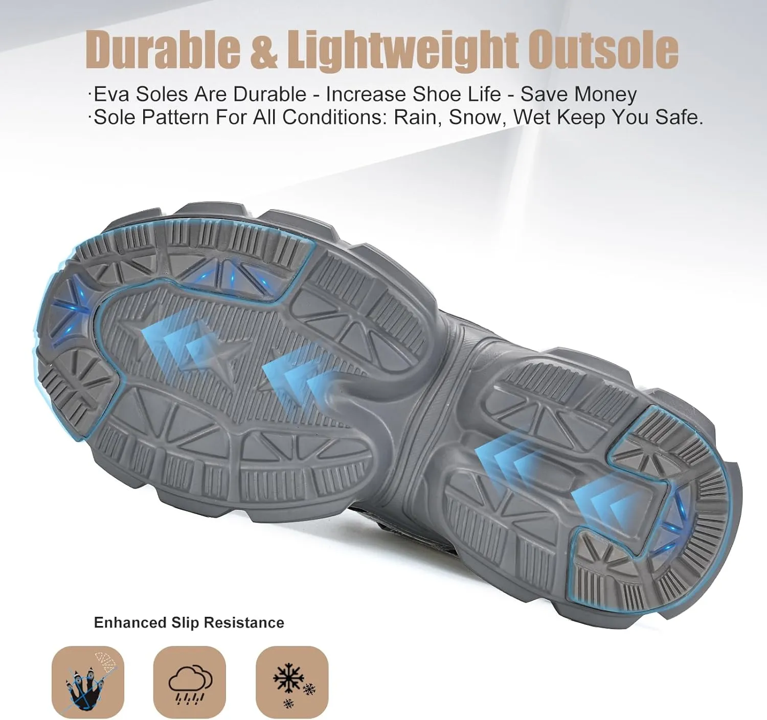 Steel Toe Shoes for Women Men Wide Non Slip Composite Work Sneakers Indestructible Comfortable Safety Tennis Shoes Lightweight Breathable Construction Sneakers Puncture Proof Ergonomic Design