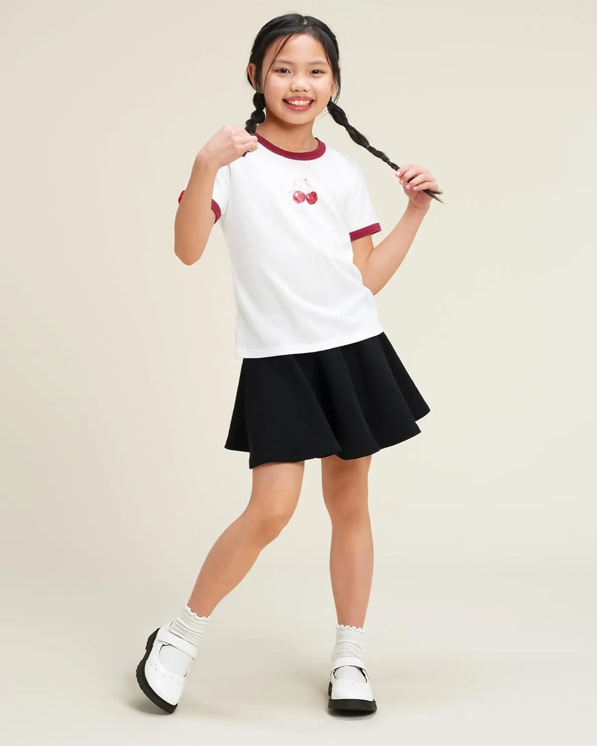 Stelle Girls School Mary Janes Uniform Shoes Flats Dress Shoes Chunky Loafers Oxfords (Little/Big Kids)