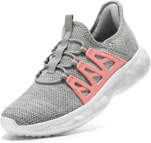 STQ Womens Walking Shoes Orthopedic Slip on Sneakers with Plantar Fasciitis