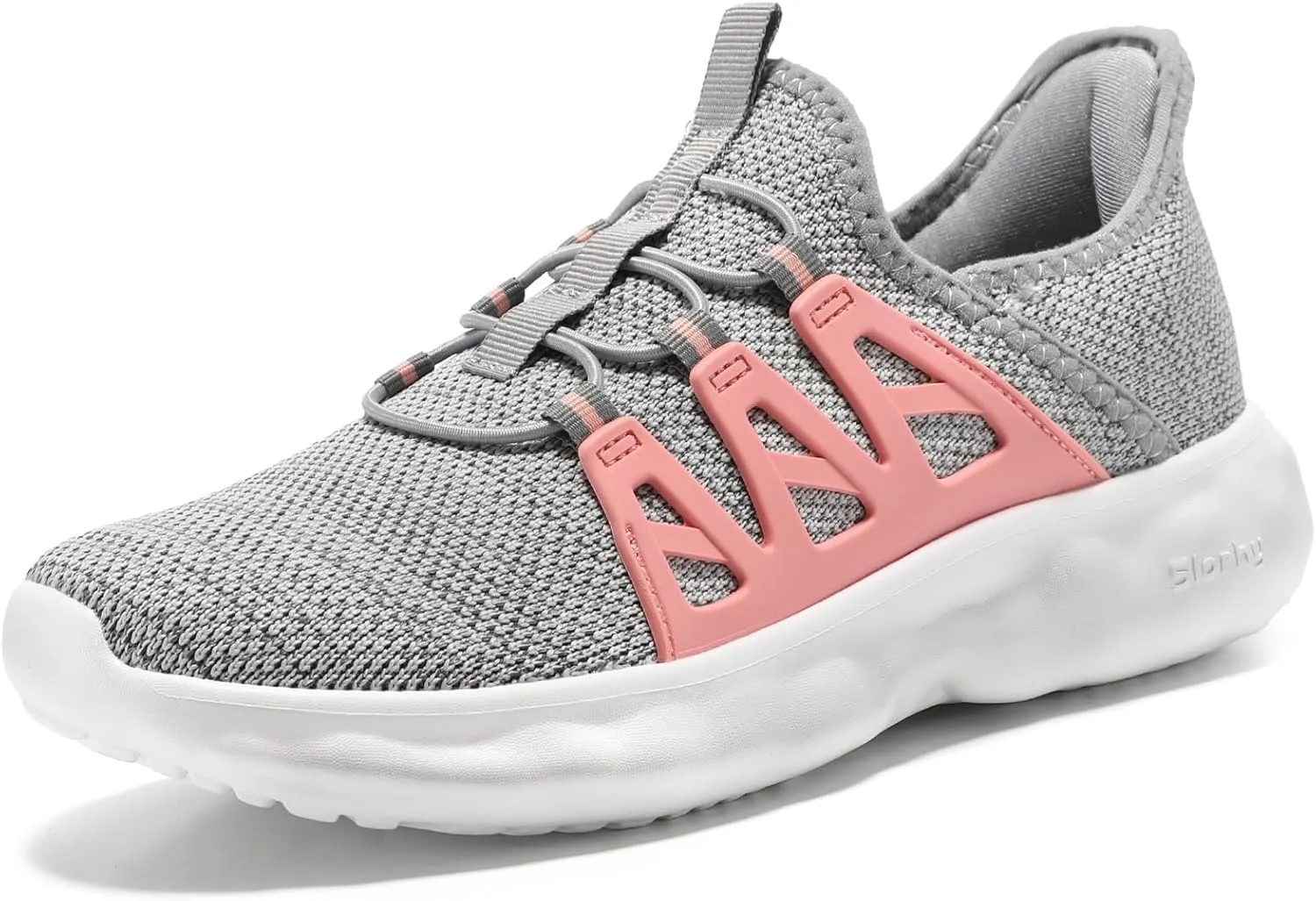 STQ Womens Walking Shoes Orthopedic Slip on Sneakers with Plantar Fasciitis