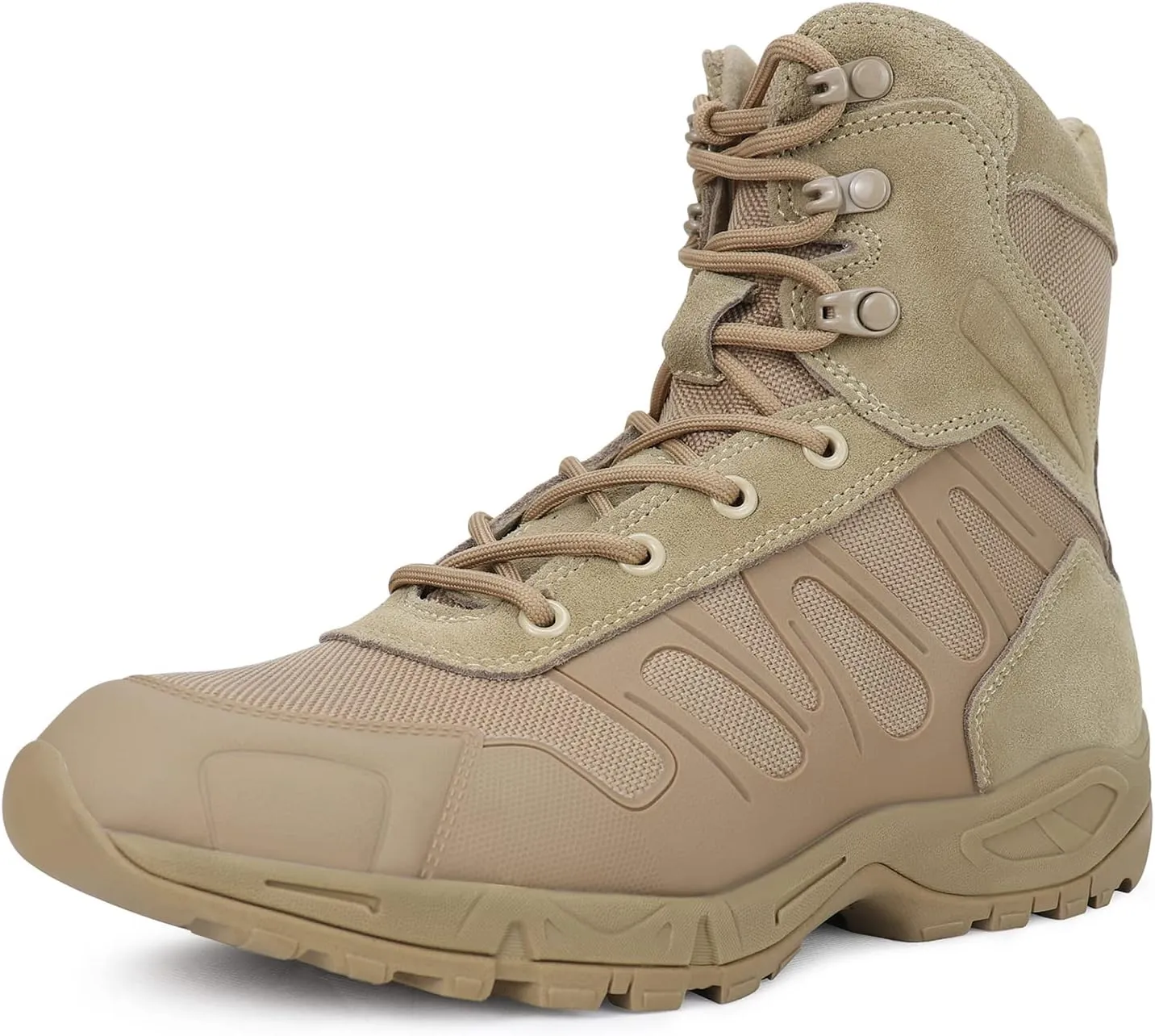 Tactical Work Boots For Men, Lightweight Military Combat Boots, Breathable Duty Boots Jungle Boots Desert Boots