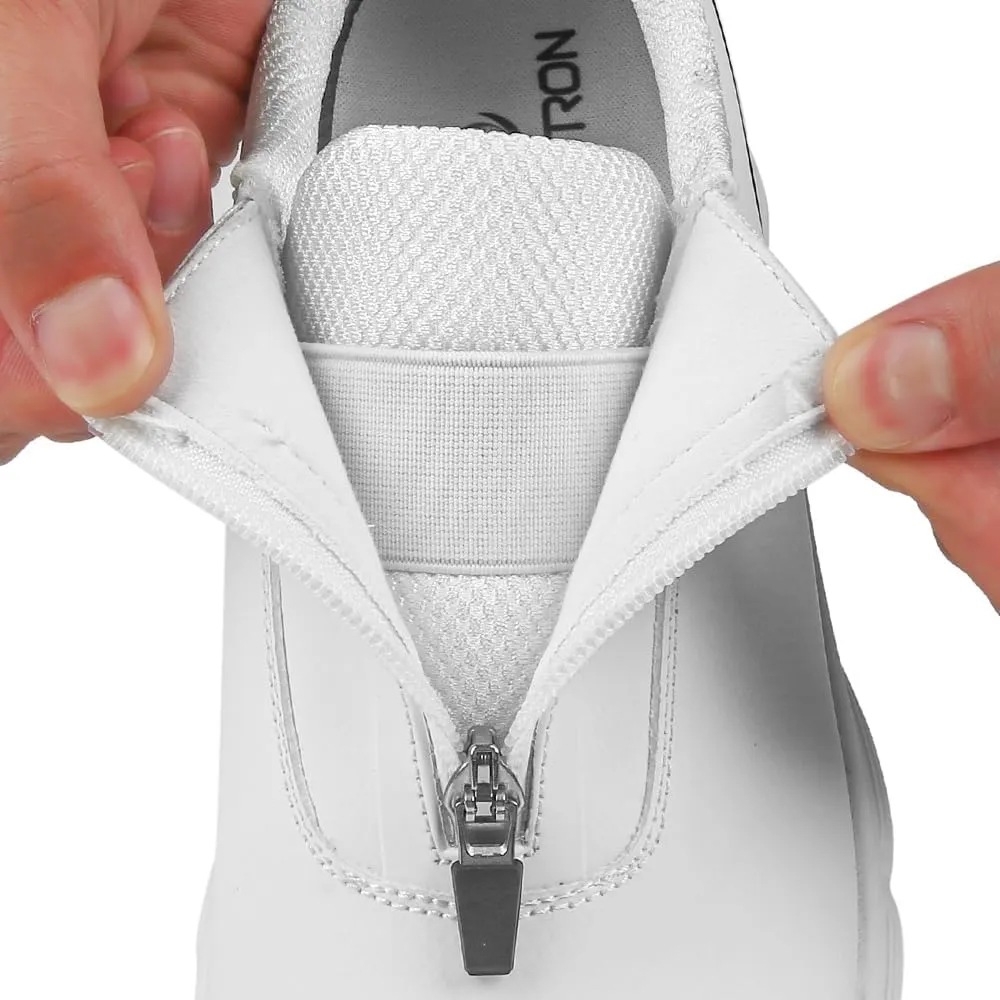 THESTRON Professional Men Waterproof Spikes Golf Shoes Sports Sneakers Male Golf Footwears New Zipper Men's Spikes Golf Shoes Man Non-Slip Walking Sneakers Slip-on Casual Golf Shoes