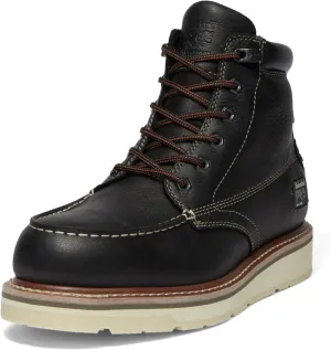 Timberland PRO mens Gridworks 6 Inch Soft Toe Waterproof Industrial Wedge Work Boot
