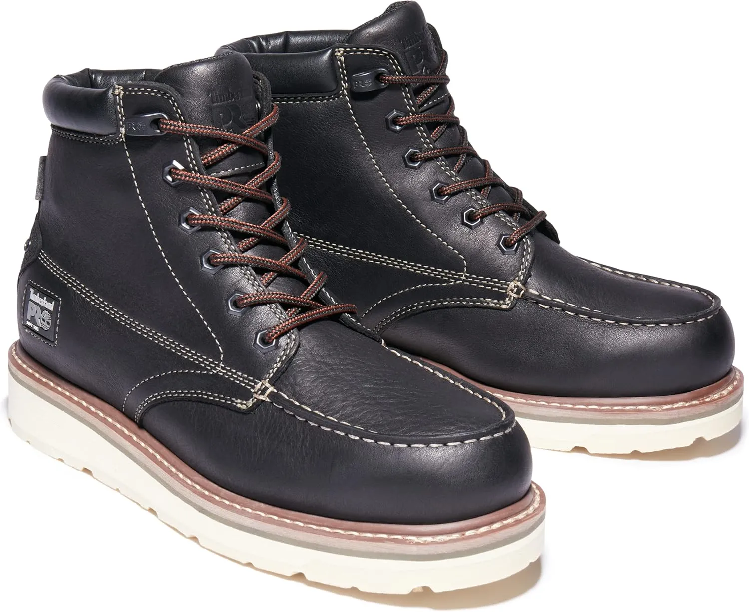Timberland PRO mens Gridworks 6 Inch Soft Toe Waterproof Industrial Wedge Work Boot