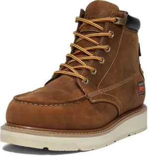 Timberland PRO mens Gridworks 6 Inch Soft Toe Waterproof Industrial Wedge Work Boot