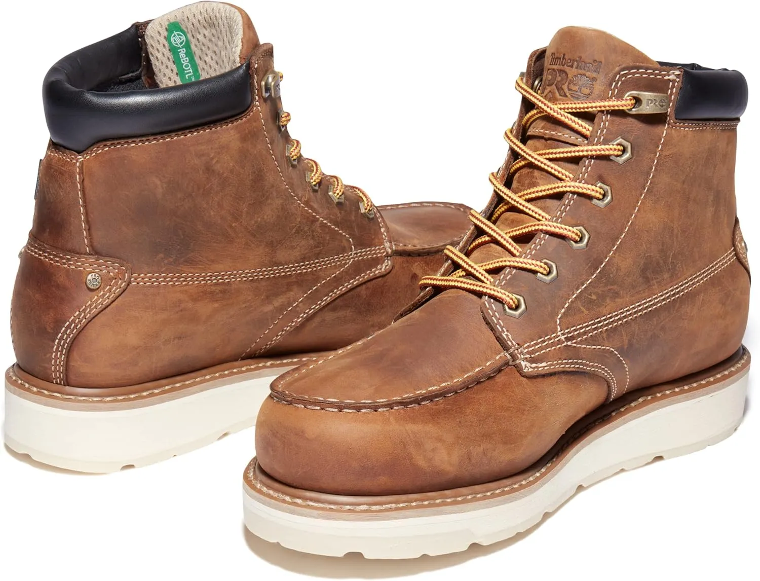 Timberland PRO mens Gridworks 6 Inch Soft Toe Waterproof Industrial Wedge Work Boot