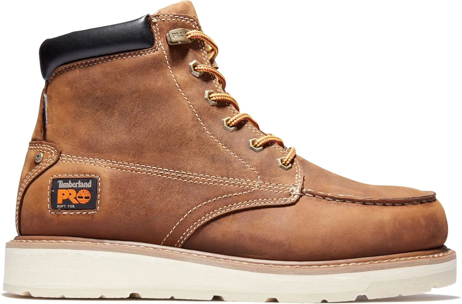 Timberland PRO mens Gridworks 6 Inch Soft Toe Waterproof Industrial Wedge Work Boot