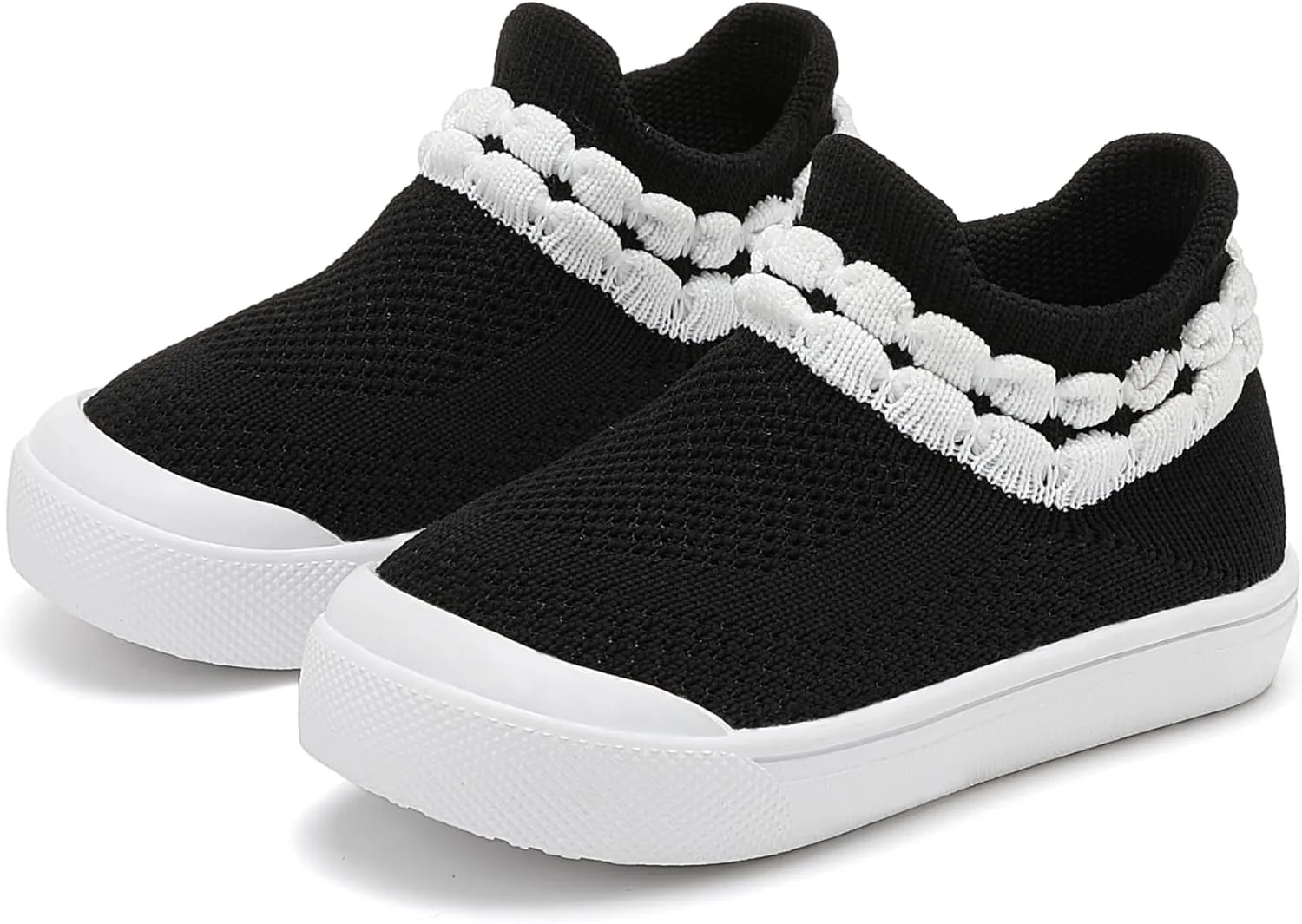 Tiny Explorings Sock Shoes | Anti-Slip Rubber Sole Baby Walking Socks | Soft-Soled First Walkers for Boys & Girls | Breathable Infant Home & Outdoor Shoes