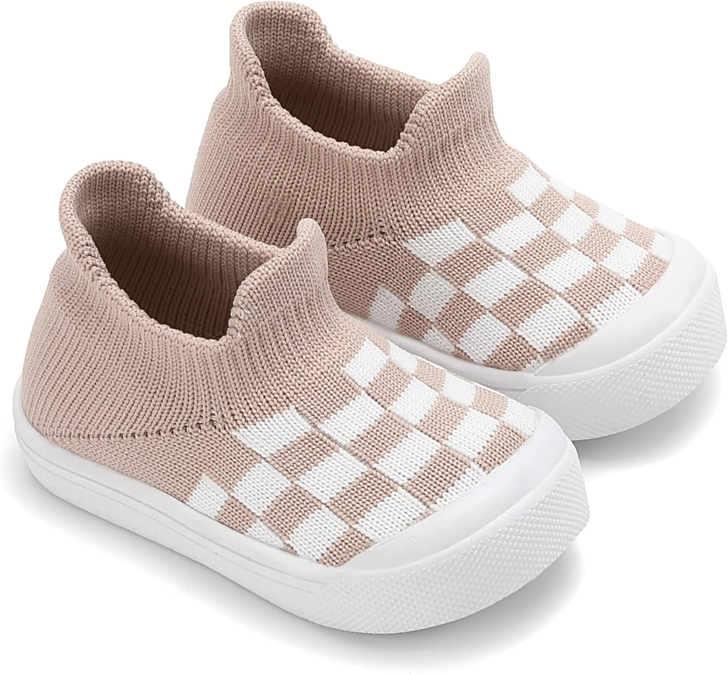 Tiny Explorings Sock Shoes | Anti-Slip Rubber Sole Baby Walking Socks | Soft-Soled First Walkers for Boys & Girls | Breathable Infant Home & Outdoor Shoes