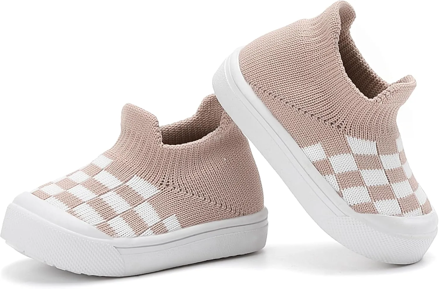 Tiny Explorings Sock Shoes | Anti-Slip Rubber Sole Baby Walking Socks | Soft-Soled First Walkers for Boys & Girls | Breathable Infant Home & Outdoor Shoes