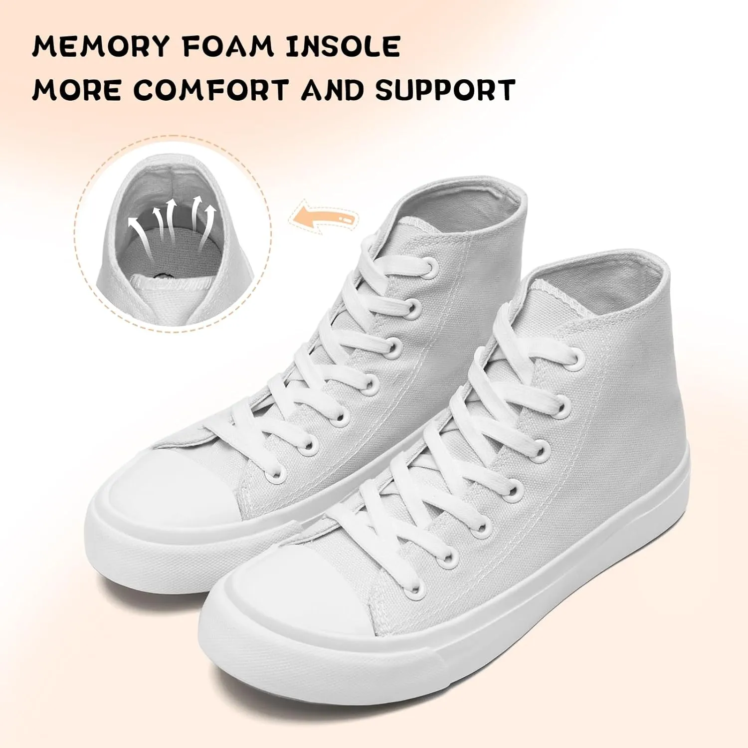 Toddler/Little Sneakers for Girls Boys Kids Fashion High Tops Canvas Shoes Classic Casual Tennis Shoes Colorful Shoes
