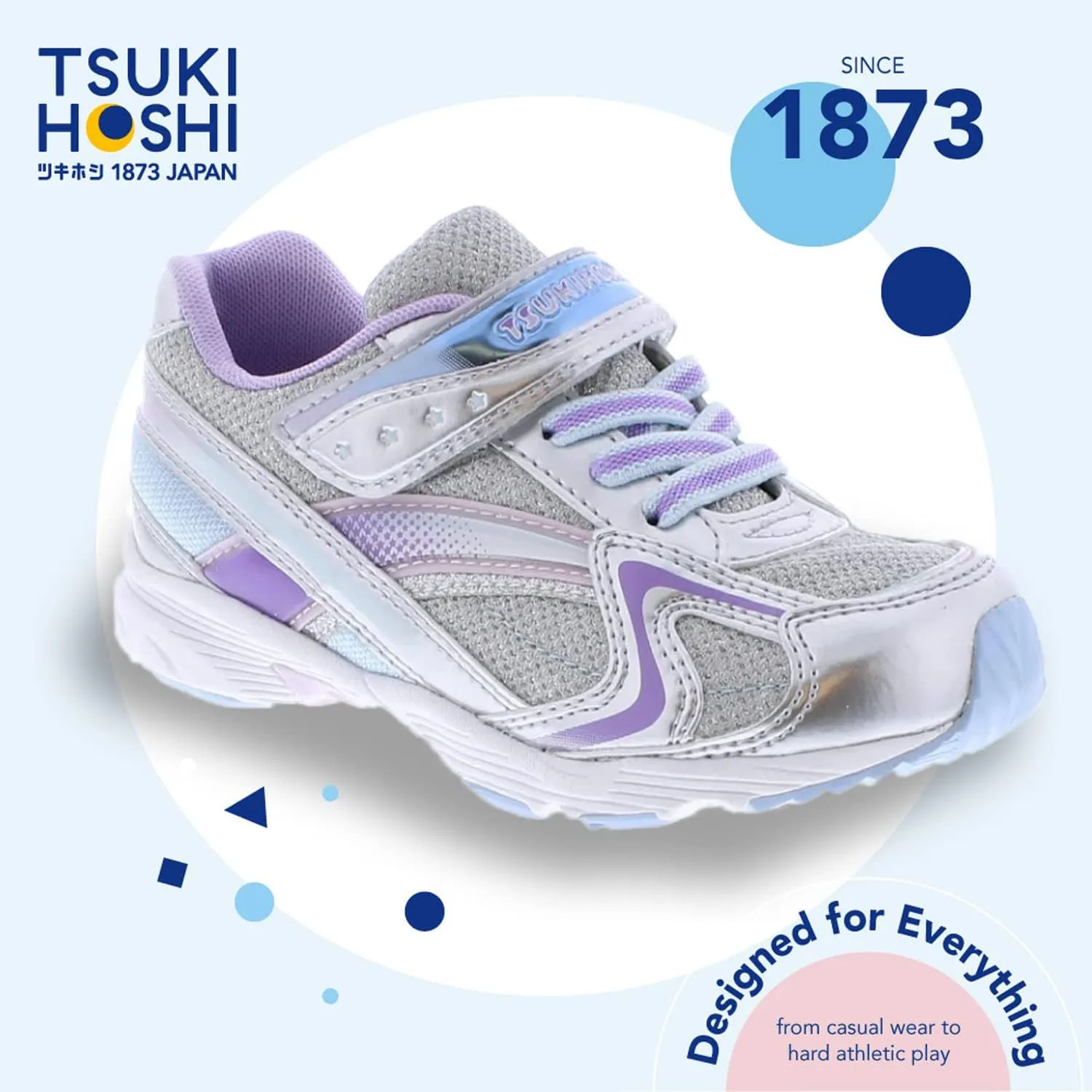 TSUKIHOSHI Girl's Glitz (Toddler/Little Kid) Sneaker