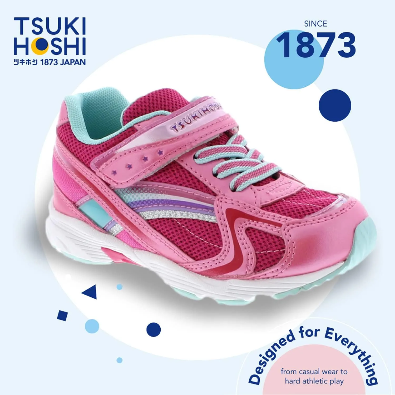 TSUKIHOSHI Girl's Glitz (Toddler/Little Kid) Sneaker