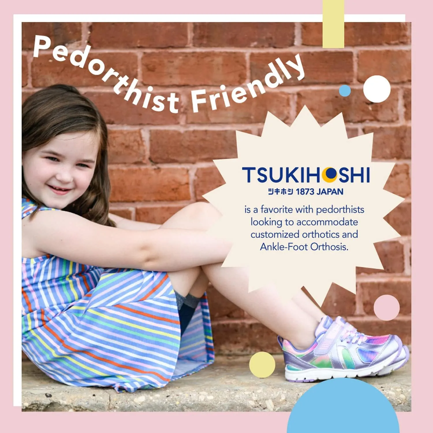 Tsukihoshi Rainbow Sneaker (Toddler/Little Kid/Big Kid)