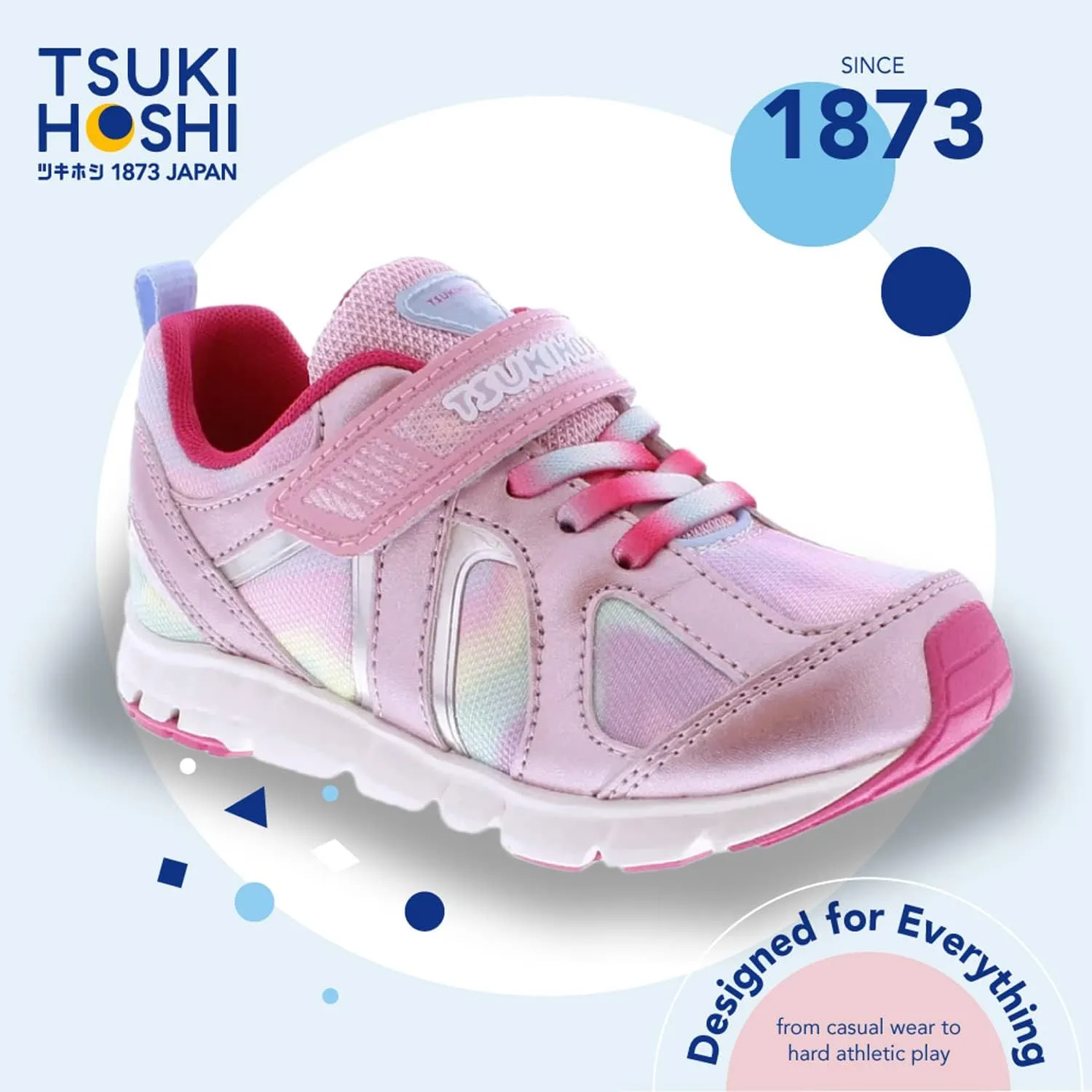 Tsukihoshi Rainbow Sneaker (Toddler/Little Kid/Big Kid)