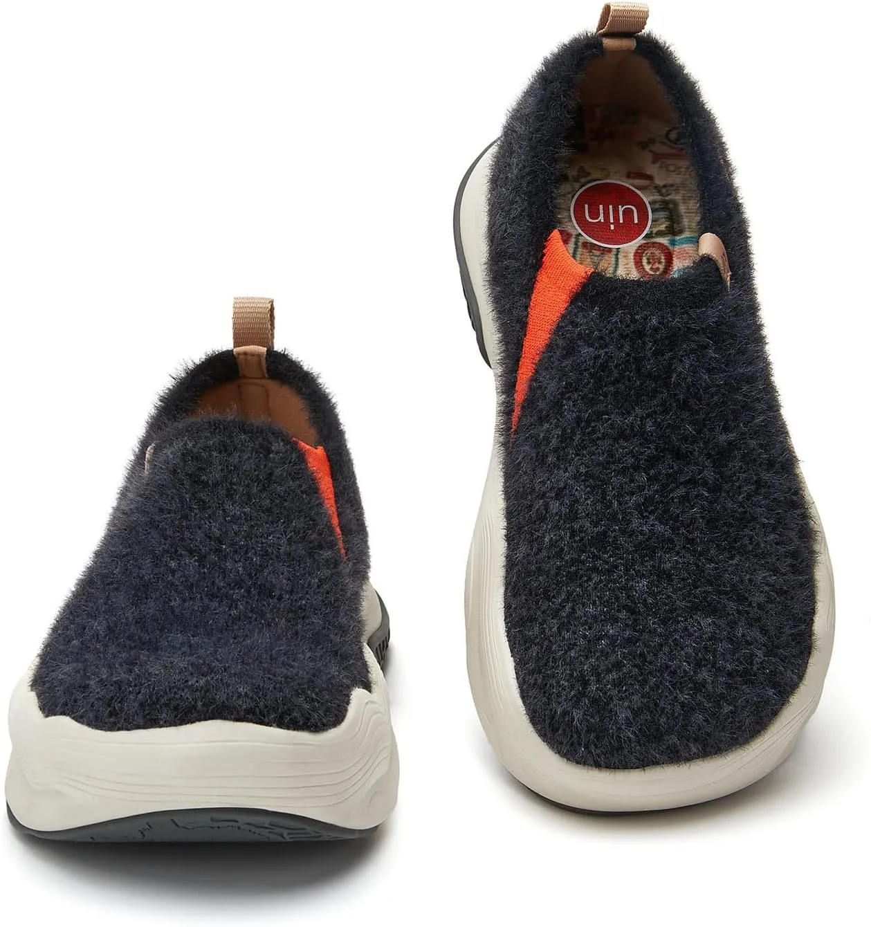 UIN Women's Walking Shoes Casual Slip On Loafers Lightweight Art Painted Platform Fashion Sneaker Toledo Ⅴ