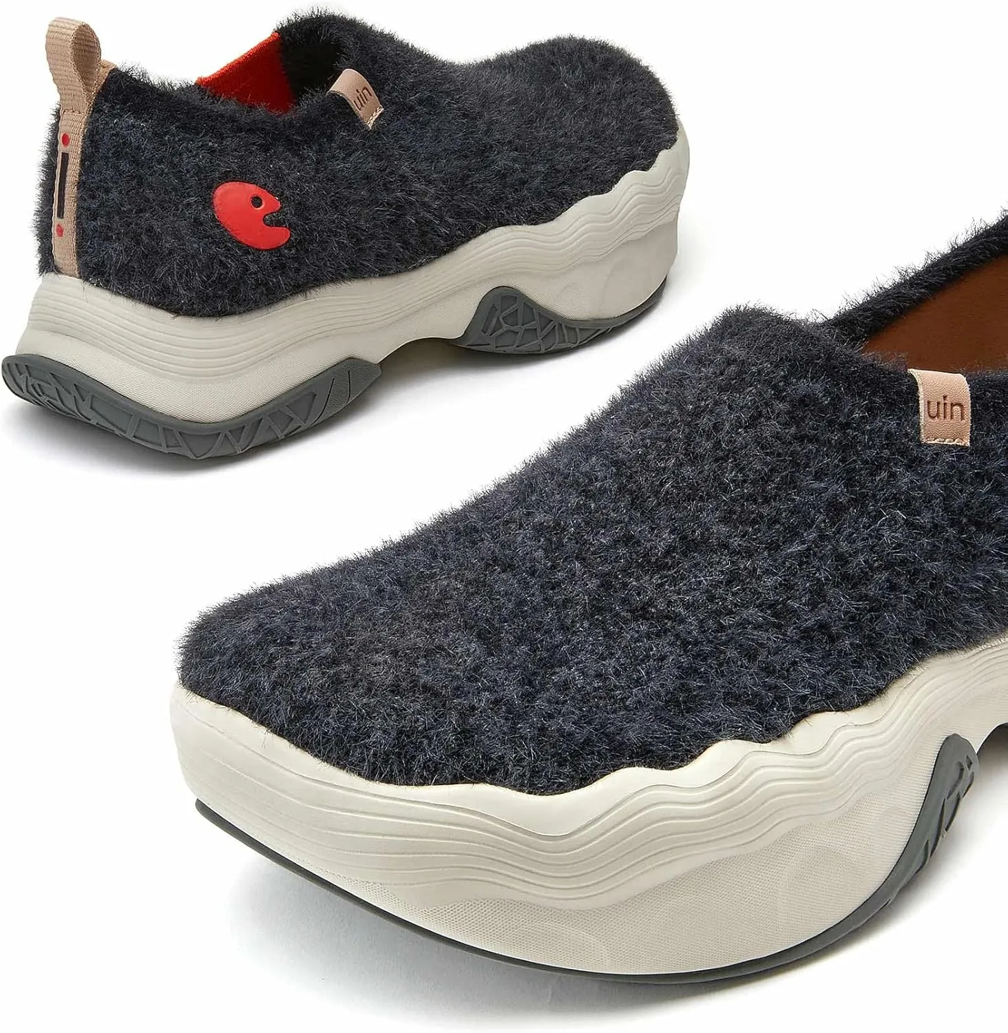 UIN Women's Walking Shoes Casual Slip On Loafers Lightweight Art Painted Platform Fashion Sneaker Toledo Ⅴ
