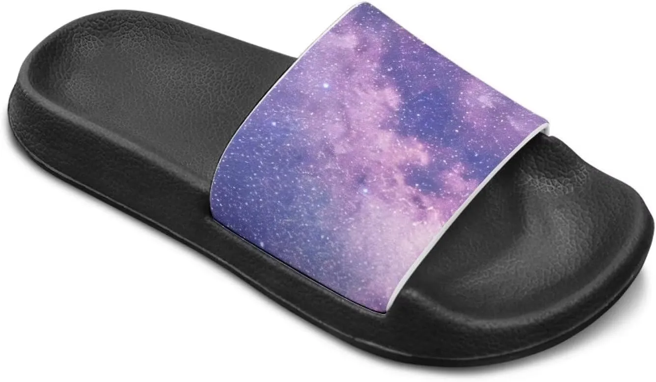 Unisex-Child Bathroom Shower Sandals Open Toe Soft Sole Sandals Summer Non-slip Beach Pool Shoes Outdoor Sandals