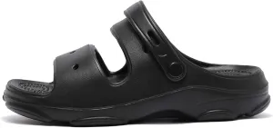 Unisex Open-Toe Adjustable Sandals Breathable Strappy Design with Quick-Dry Sole Ideal for Beach