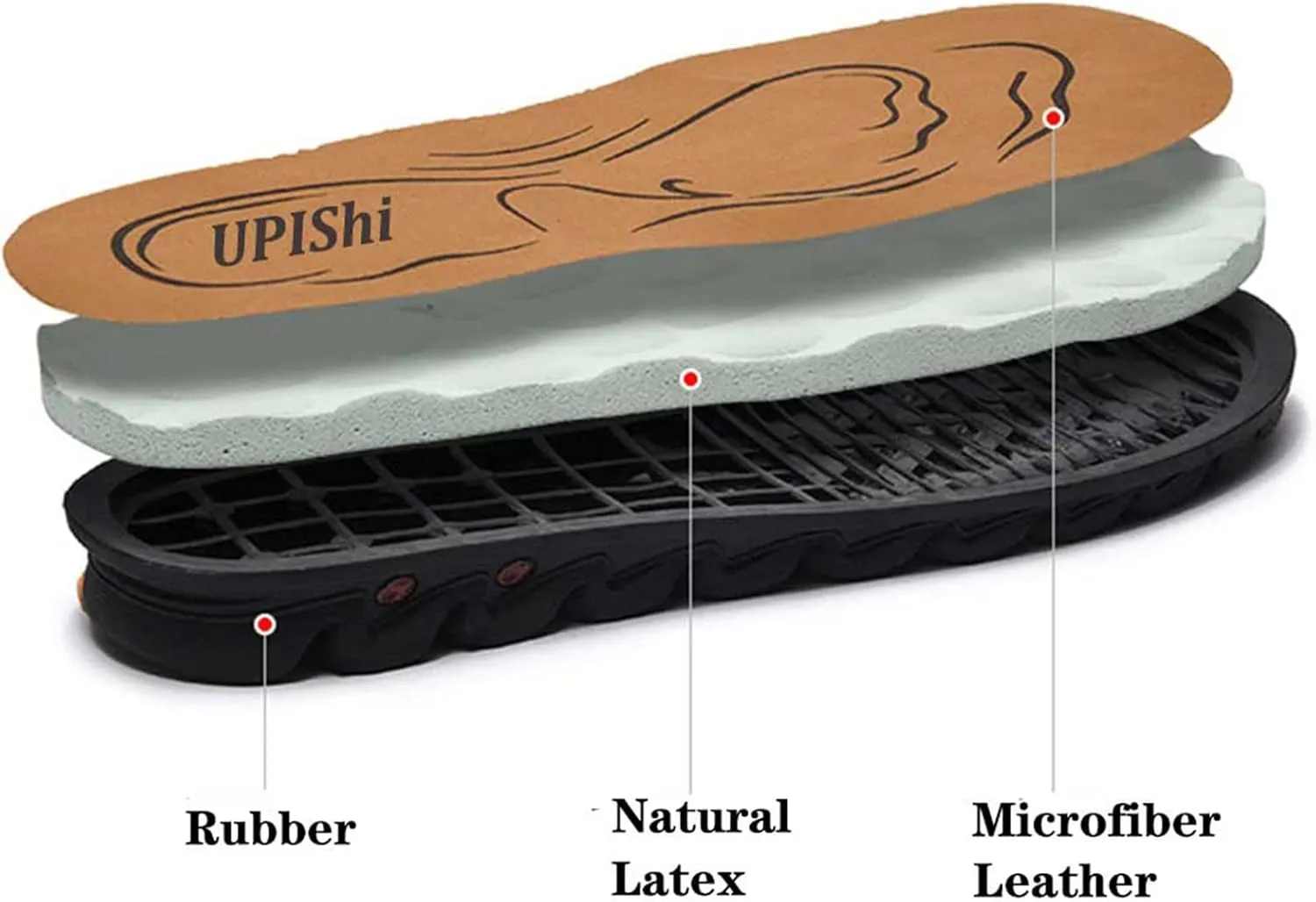 UPIShi Mens Casual Closed Toe Leather Sandals Outdoor Fisherman Adjustable Summer Shoes