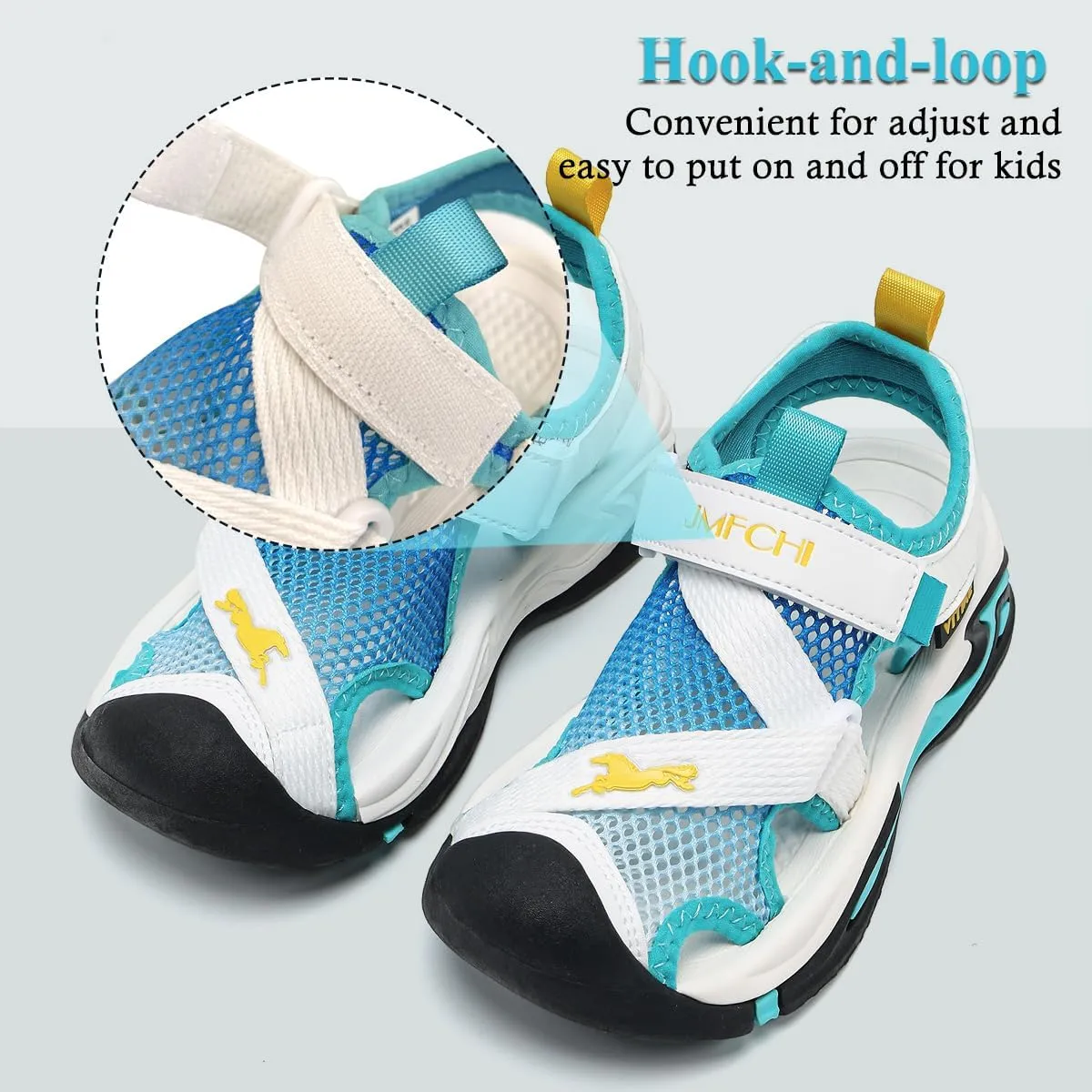 VITUOFLY Kids Sandals Boys Outdoor Hiking Sports Sandal Girls Pool Beach Shoes Summer Water Shoe Sneakers