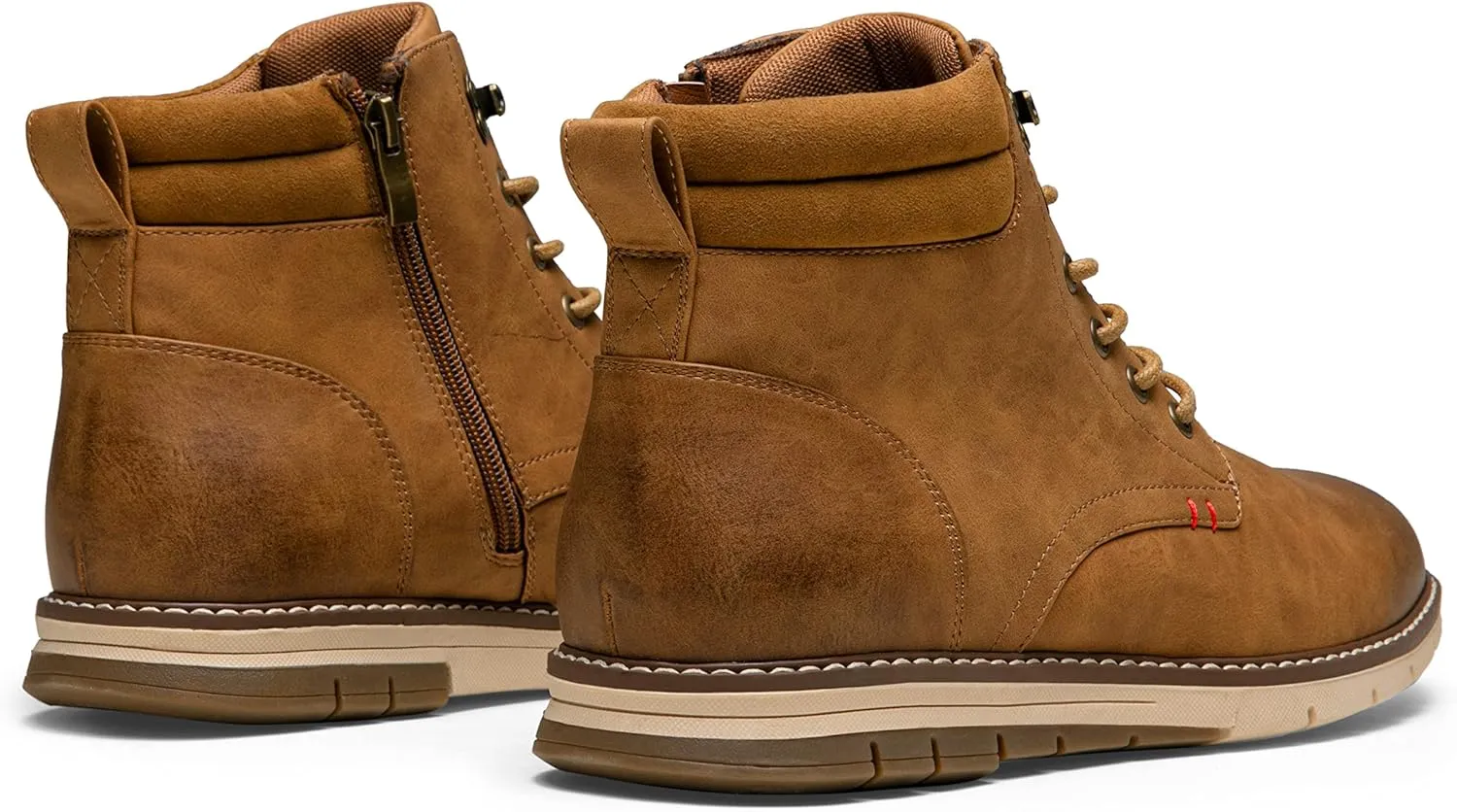 Vostey Boots for Men Casual Boots Fashion Waterproof Men's Motorcycle Shoes
