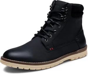 Vostey Men's Chukka Boots Motorcycle Casual Hiking Boot for Men