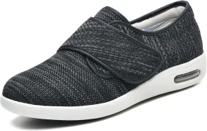 W&LESVAGO Women's Wide Width Diabetic Shoes, Breathable Lightweight Walking Sneakers for Edema Arthritis Swollen Feet