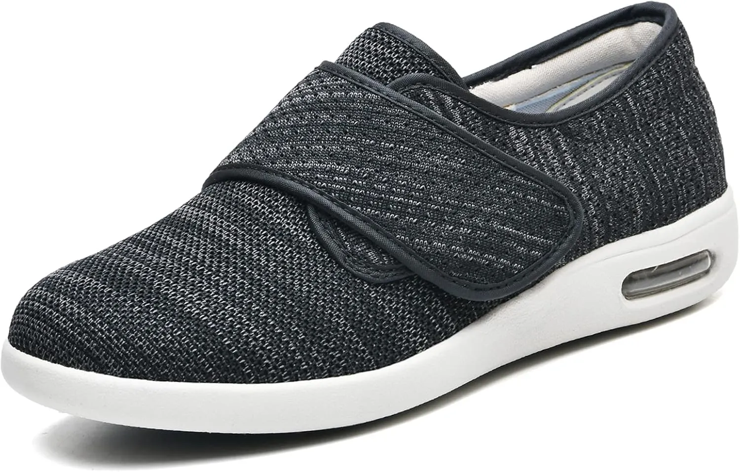 W&LESVAGO Women's Wide Width Diabetic Shoes, Breathable Lightweight Walking Sneakers for Edema Arthritis Swollen Feet