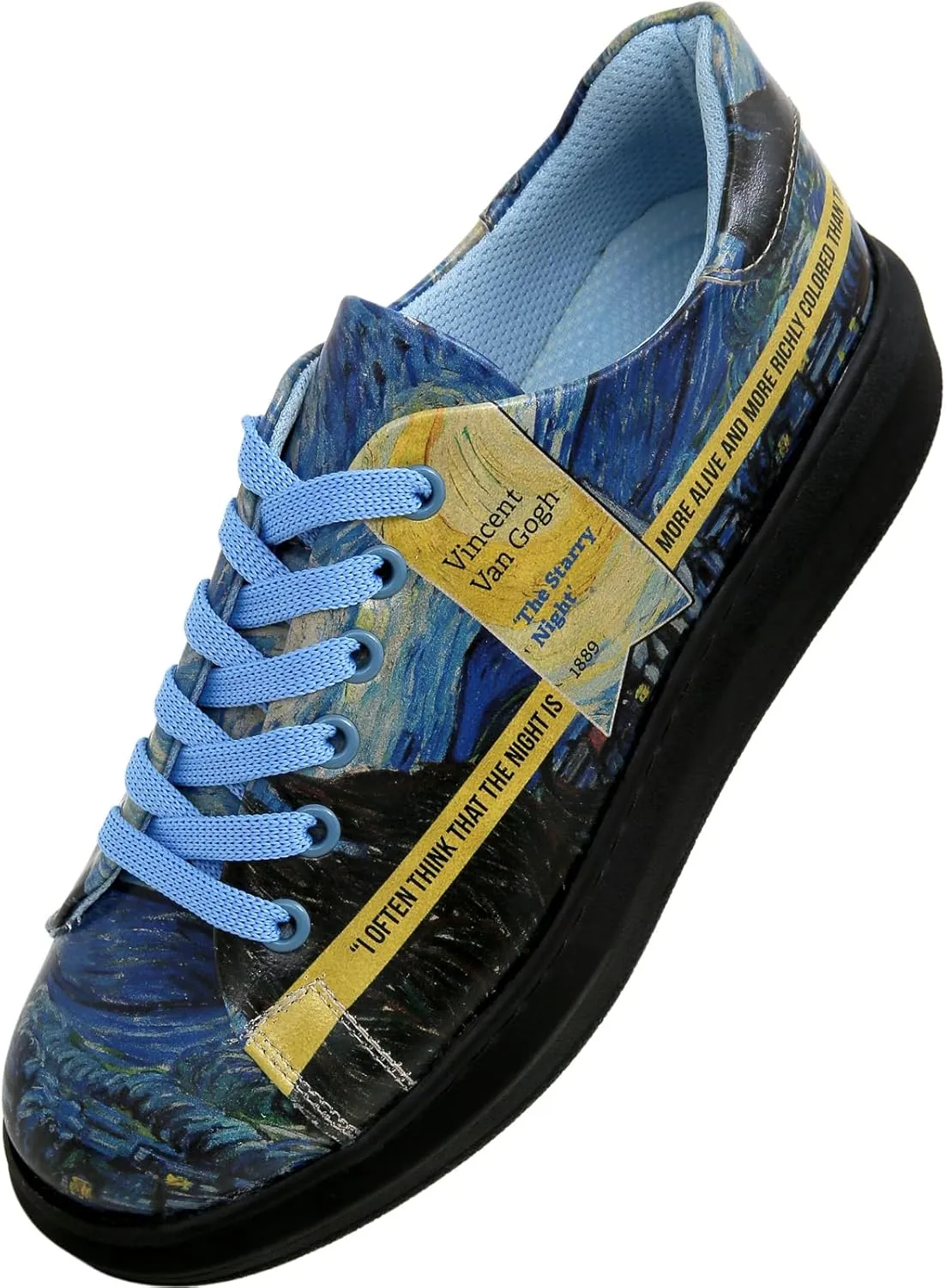 Wedge Platform Sneakers for Women - Handmade Vegan Leather, Unique Chunky Sneakers