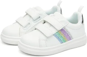 Weestep Girls Casual Slip On Comfort Fashion Sneaker Glitter Shoes for Toddler and Little Kid