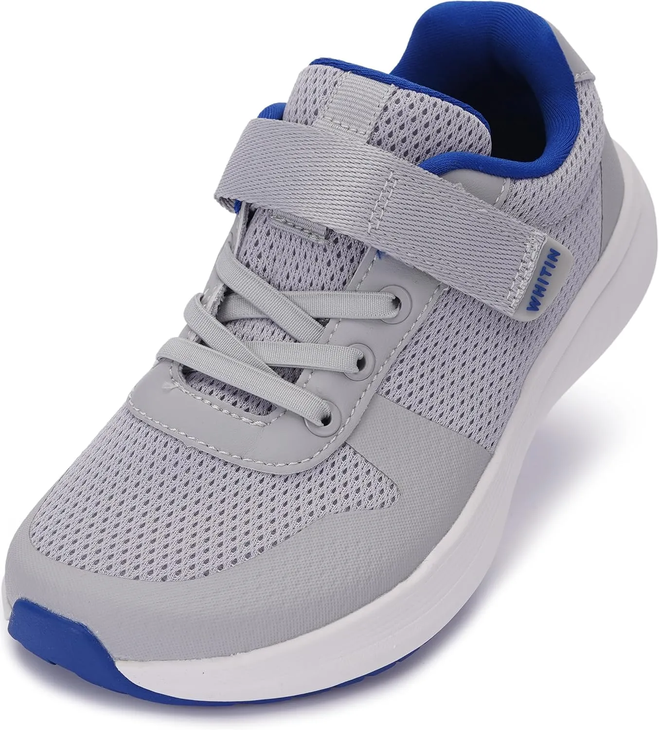 WHITIN Kids Wide Toe Box Running Tennis Shoes   Zero Drop Sole Sport Sneakers for Boys/Girls