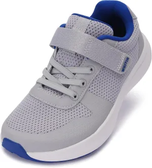 WHITIN Kids Wide Toe Box Running Tennis Shoes   Zero Drop Sole Sport Sneakers for Boys/Girls