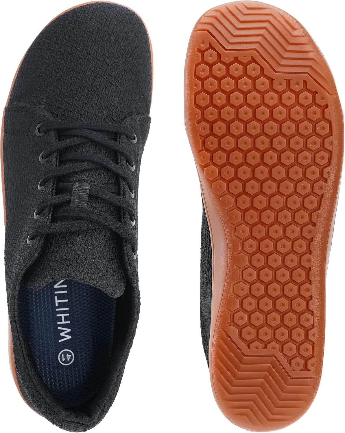 WHITIN Men's Minimalist Barefoot Sneakers | Wide fit | Zero Drop Sole